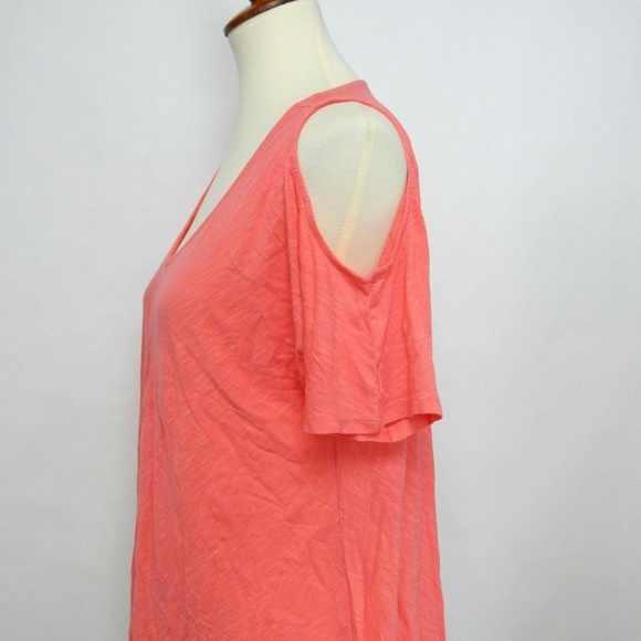 Calvin Klein Ladies Short Sleeve Cold Shoulder Top - Picture 4 of 7
